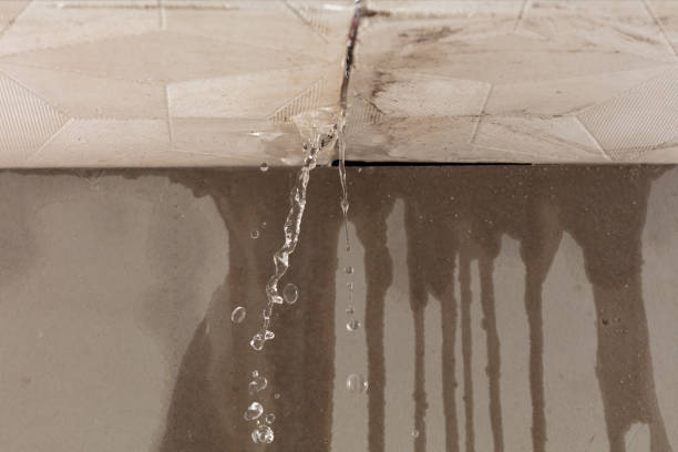 Professional Sewage Cleanup technician working in Hiram, OH